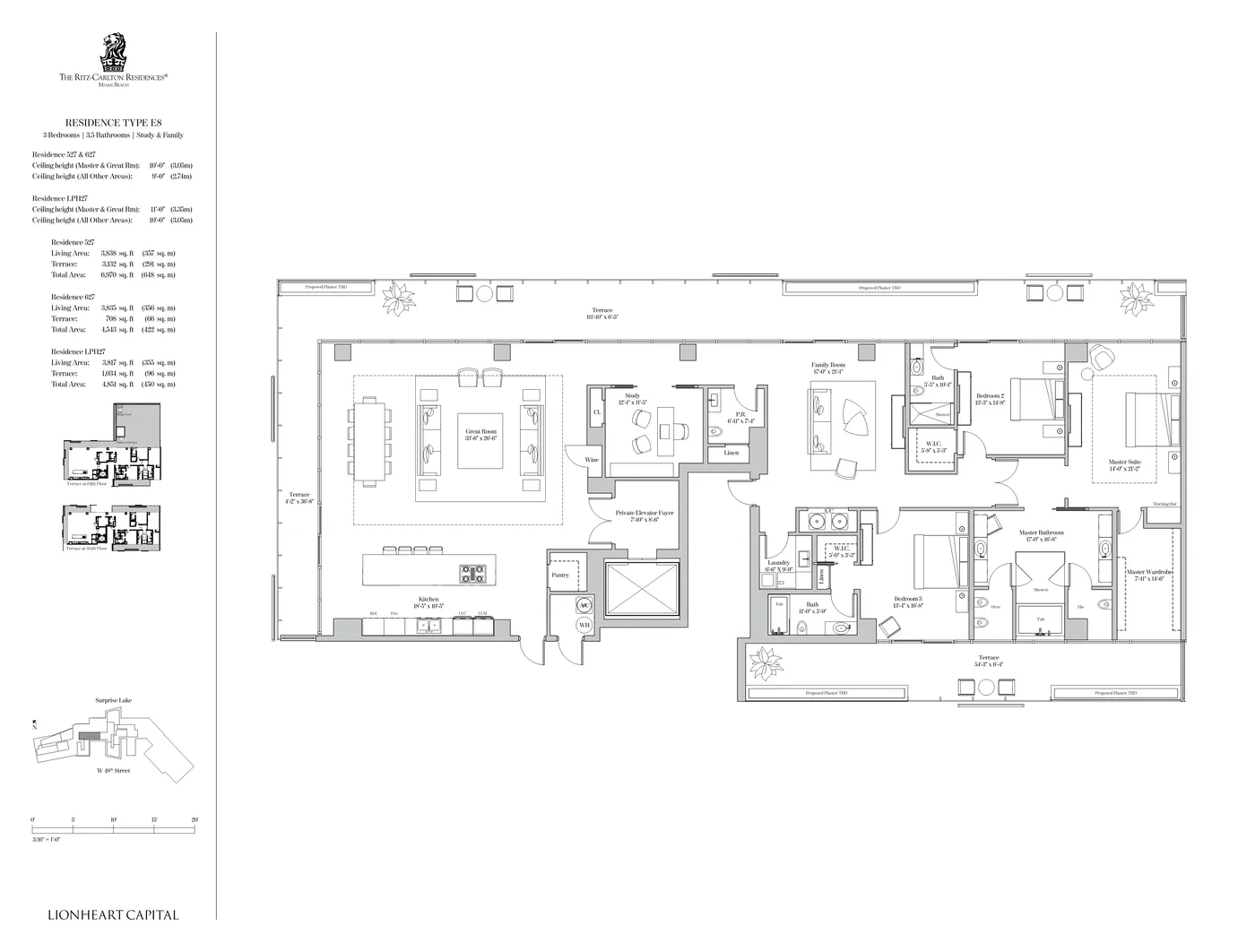 The Ritz-Carlton Residences, Miami Beach floor plan Plan 66