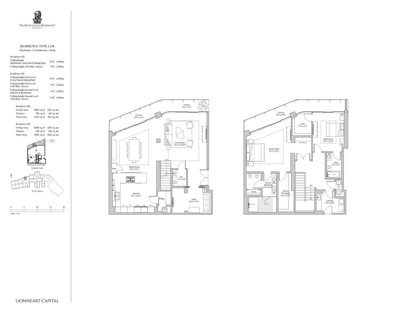 The Ritz-Carlton Residences, Miami Beach floor plan Plan 78