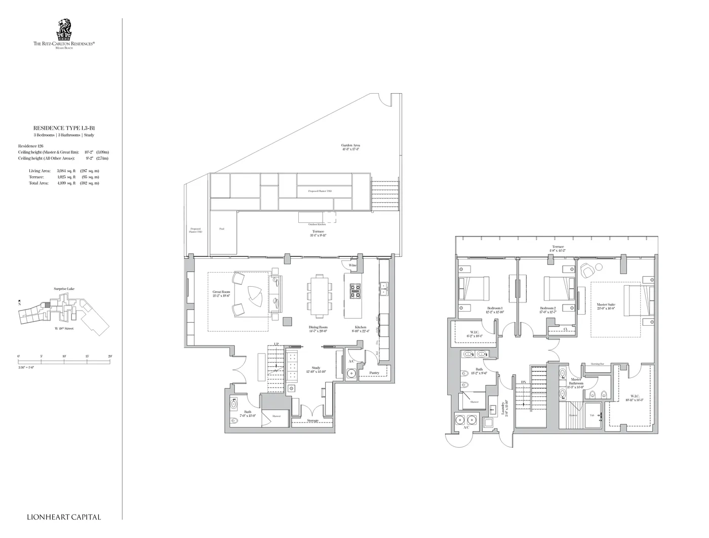 The Ritz-Carlton Residences, Miami Beach floor plan Plan 82