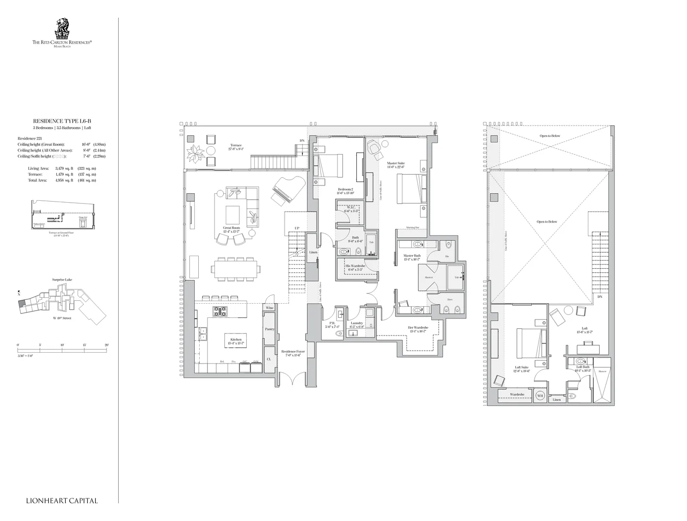 The Ritz-Carlton Residences, Miami Beach floor plan Plan 90