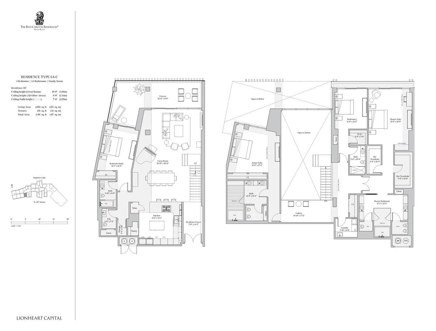 The Ritz-Carlton Residences, Miami Beach floor plan Plan 94