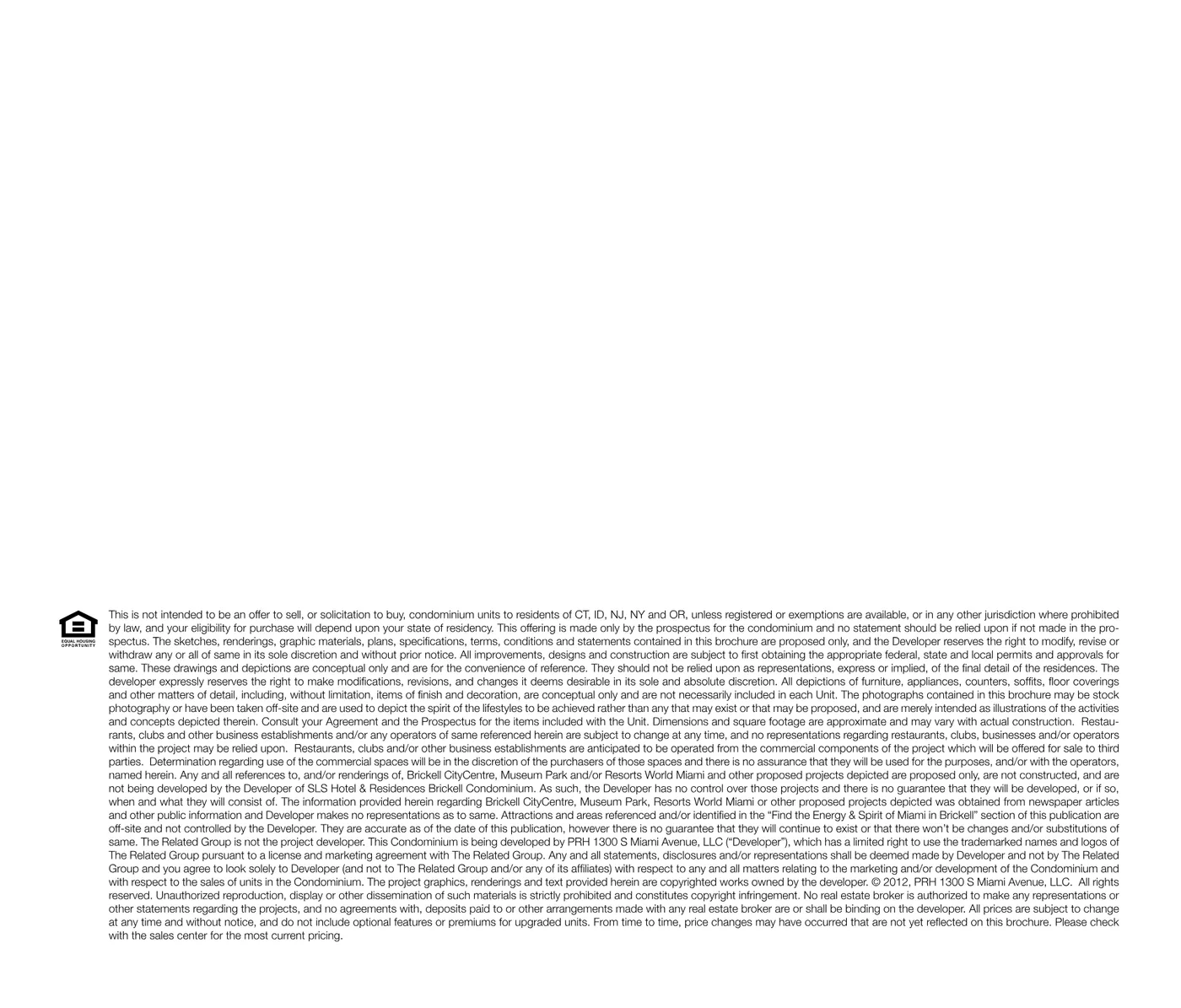 SLS Brickell floor plan Plan 13
