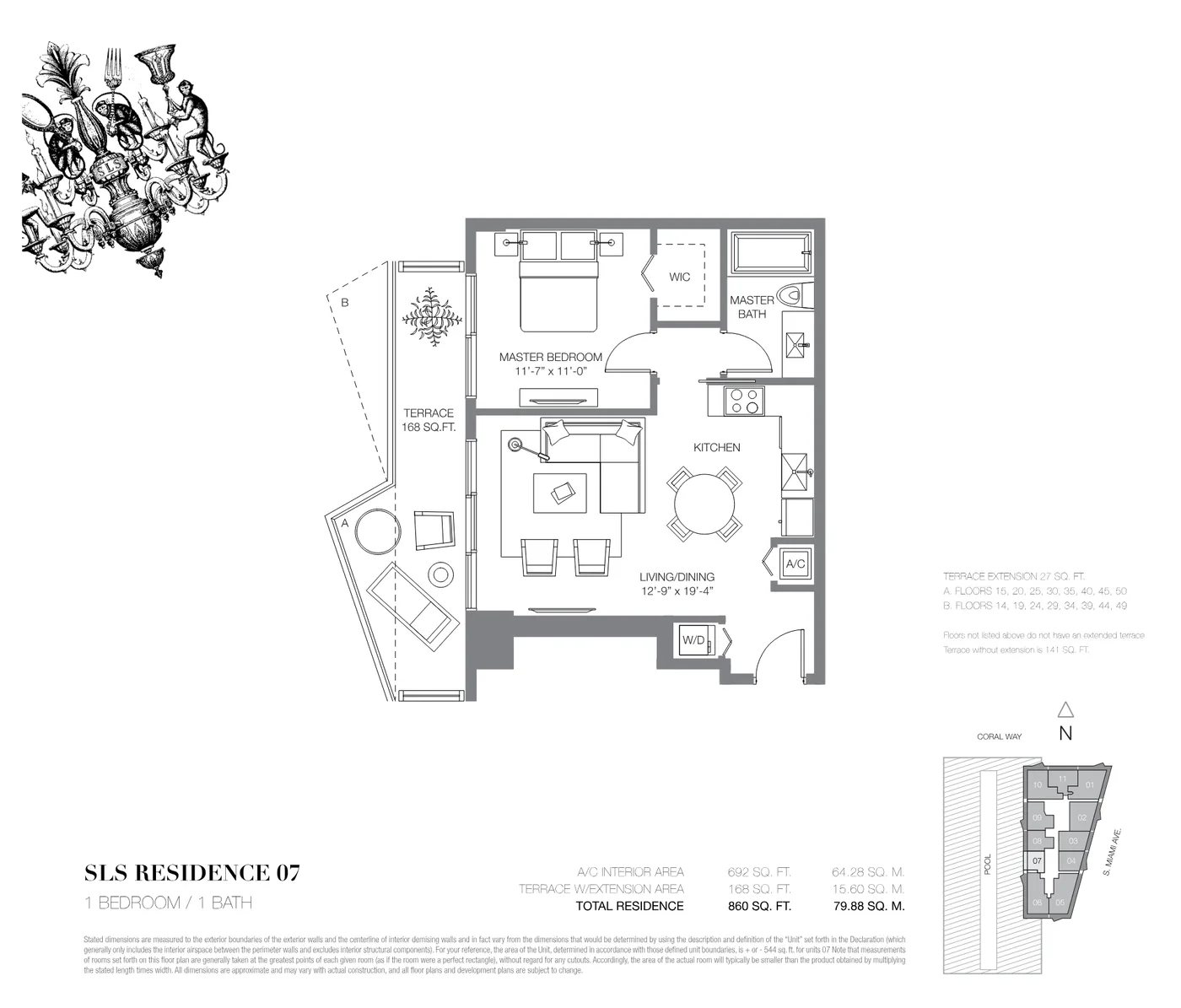 SLS Brickell floor plan Plan 8