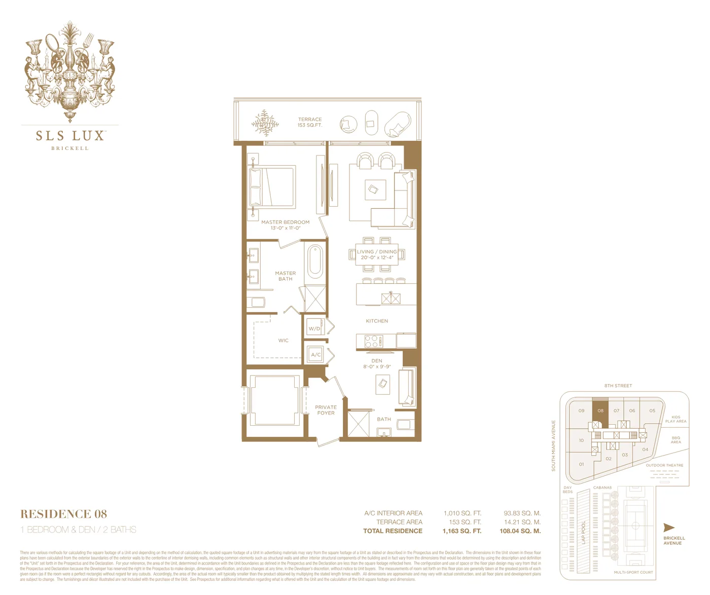 SLS Lux floor plan Plan 10