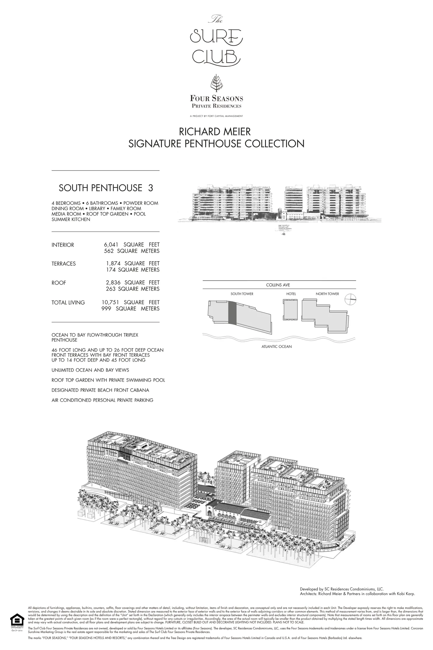 The Residences at The Surf Club (Four Seasons) floor plan Plan 25
