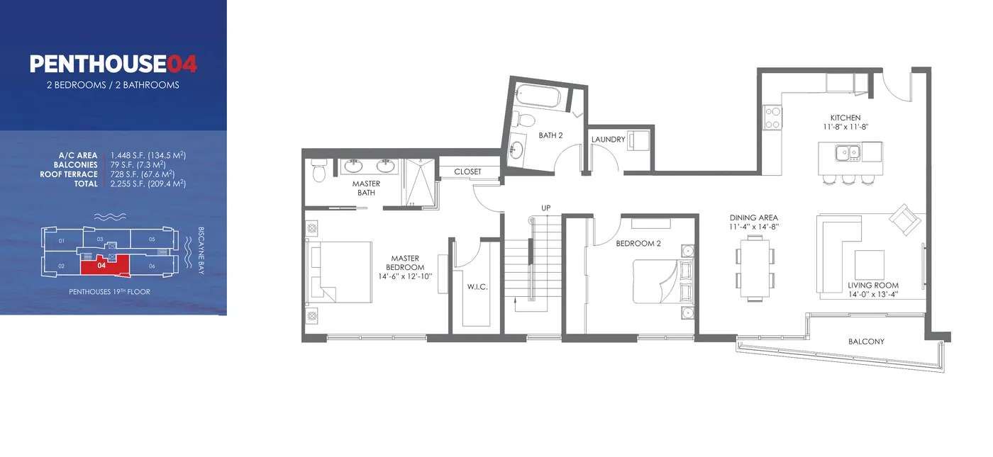 The Crimson floor plan Plan 15