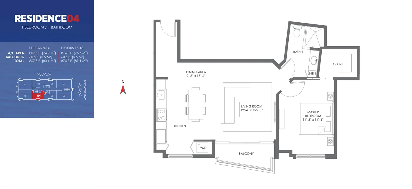 The Crimson floor plan Plan 4