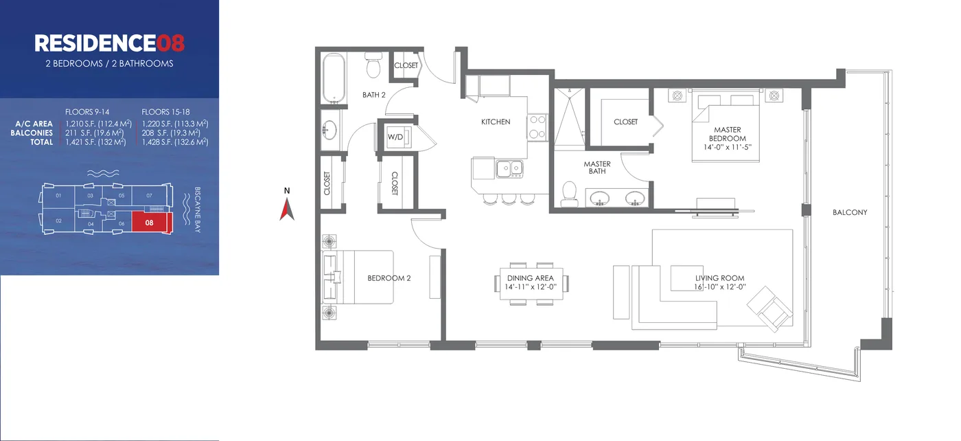 The Crimson floor plan Plan 8