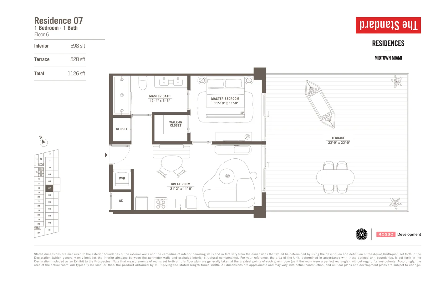 The Standard Residences floor plan Plan 9