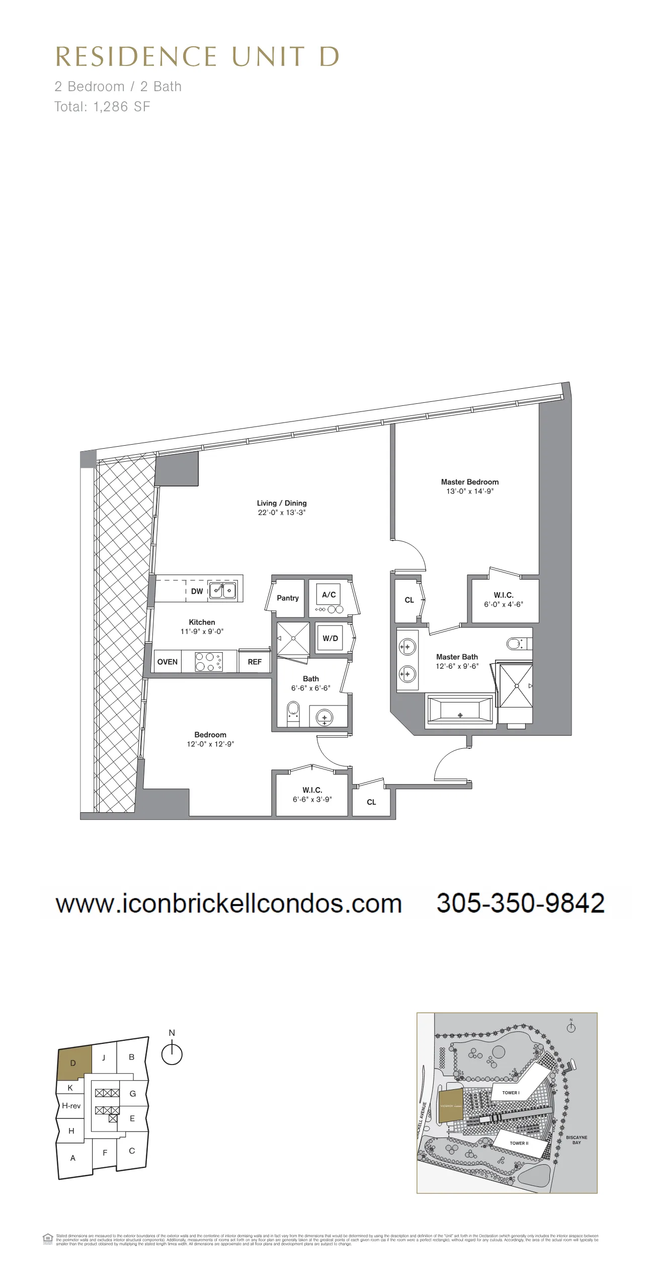Icon Brickell III (W Miami) floor plan Plan 4