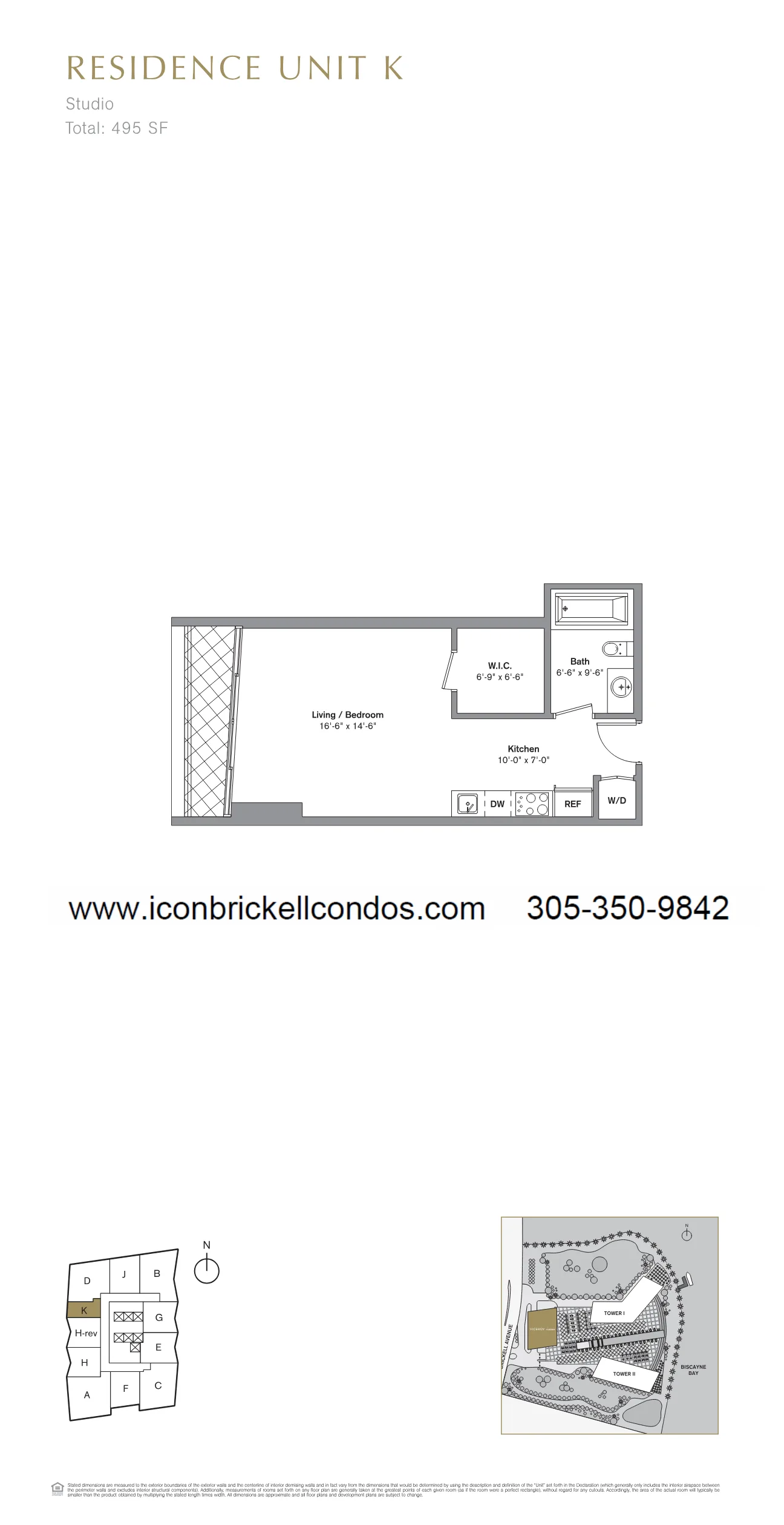 Icon Brickell III (W Miami) floor plan Plan 5