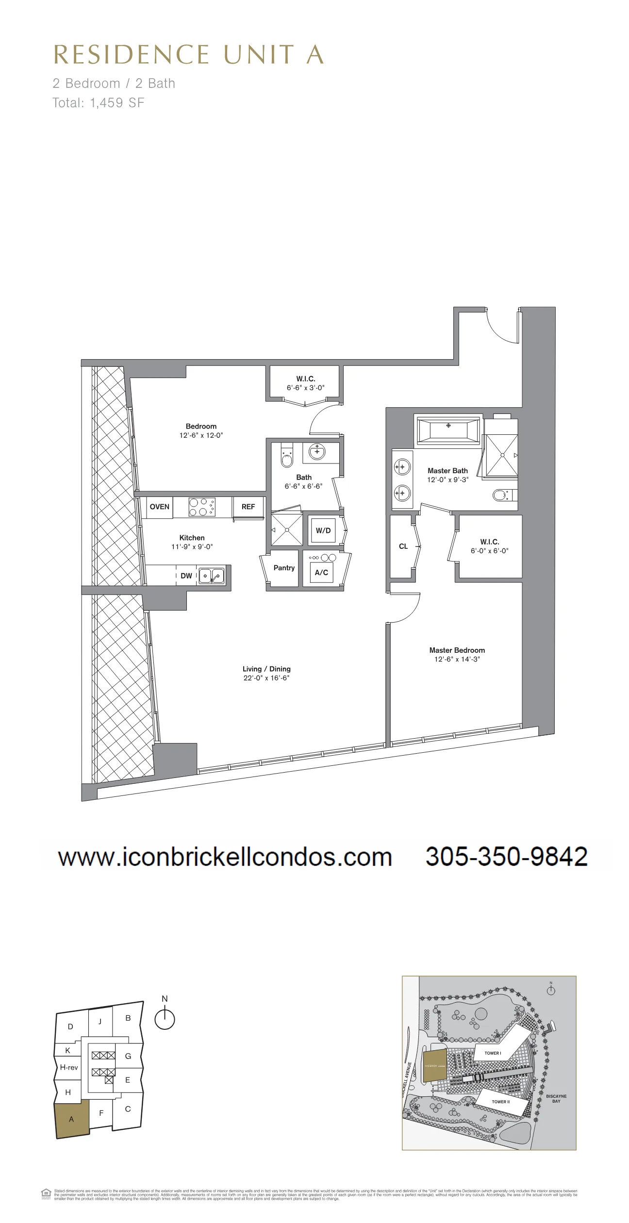 Icon Brickell III (W Miami) floor plan Plan 8
