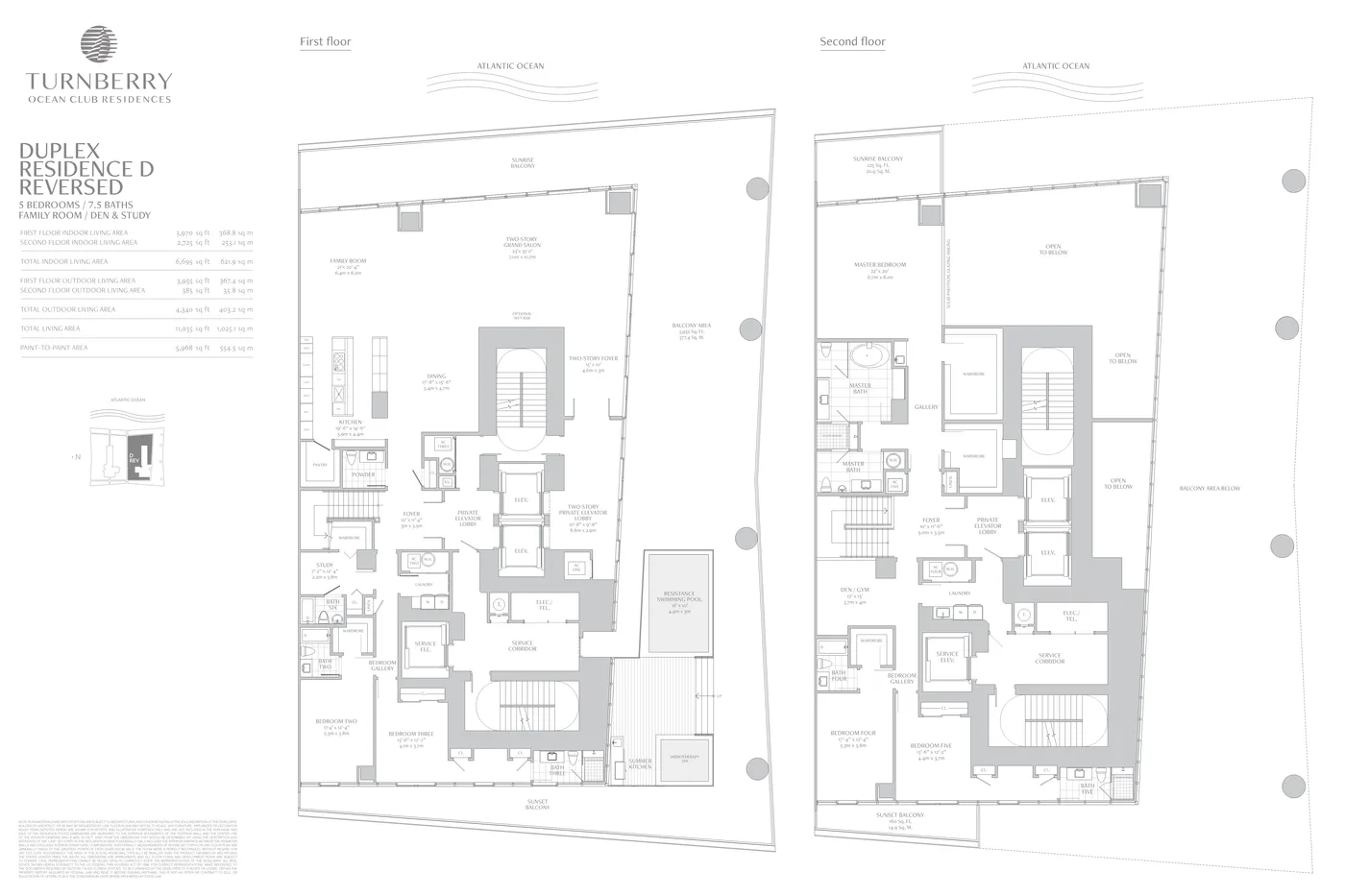 Turnberry Ocean Club floor plan Plan 7