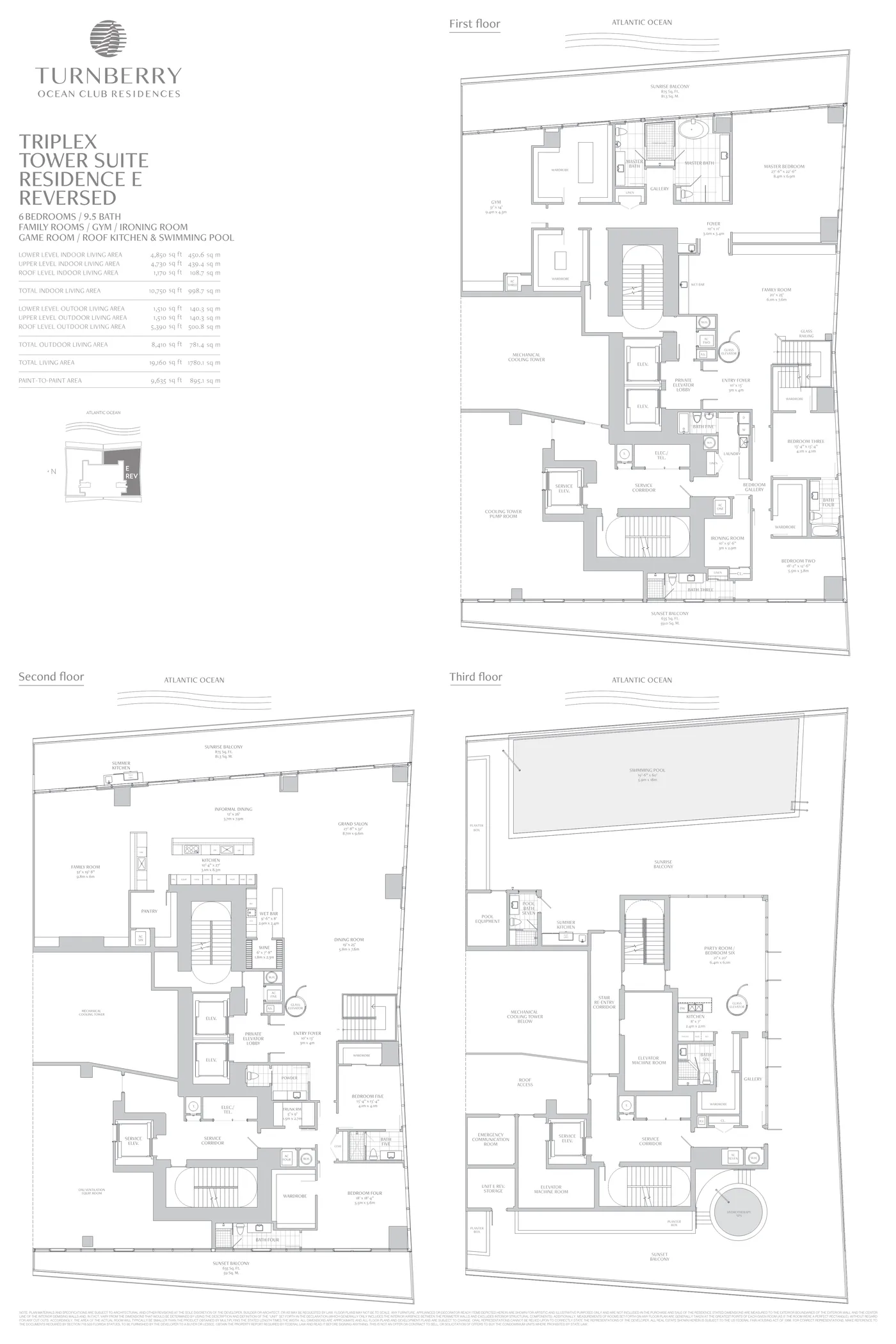 Turnberry Ocean Club floor plan Plan 8