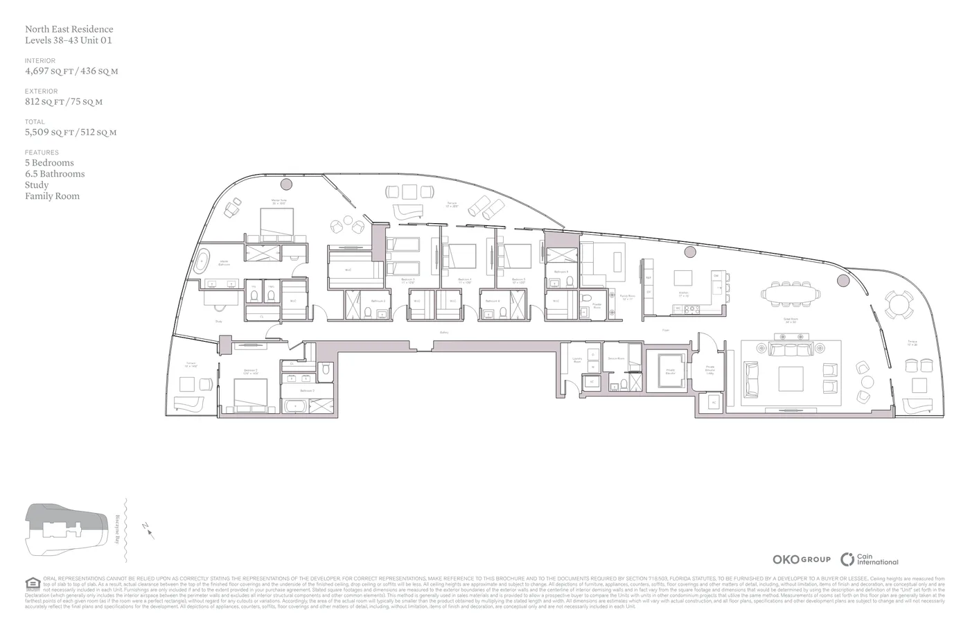Una Residences floor plan Plan 11