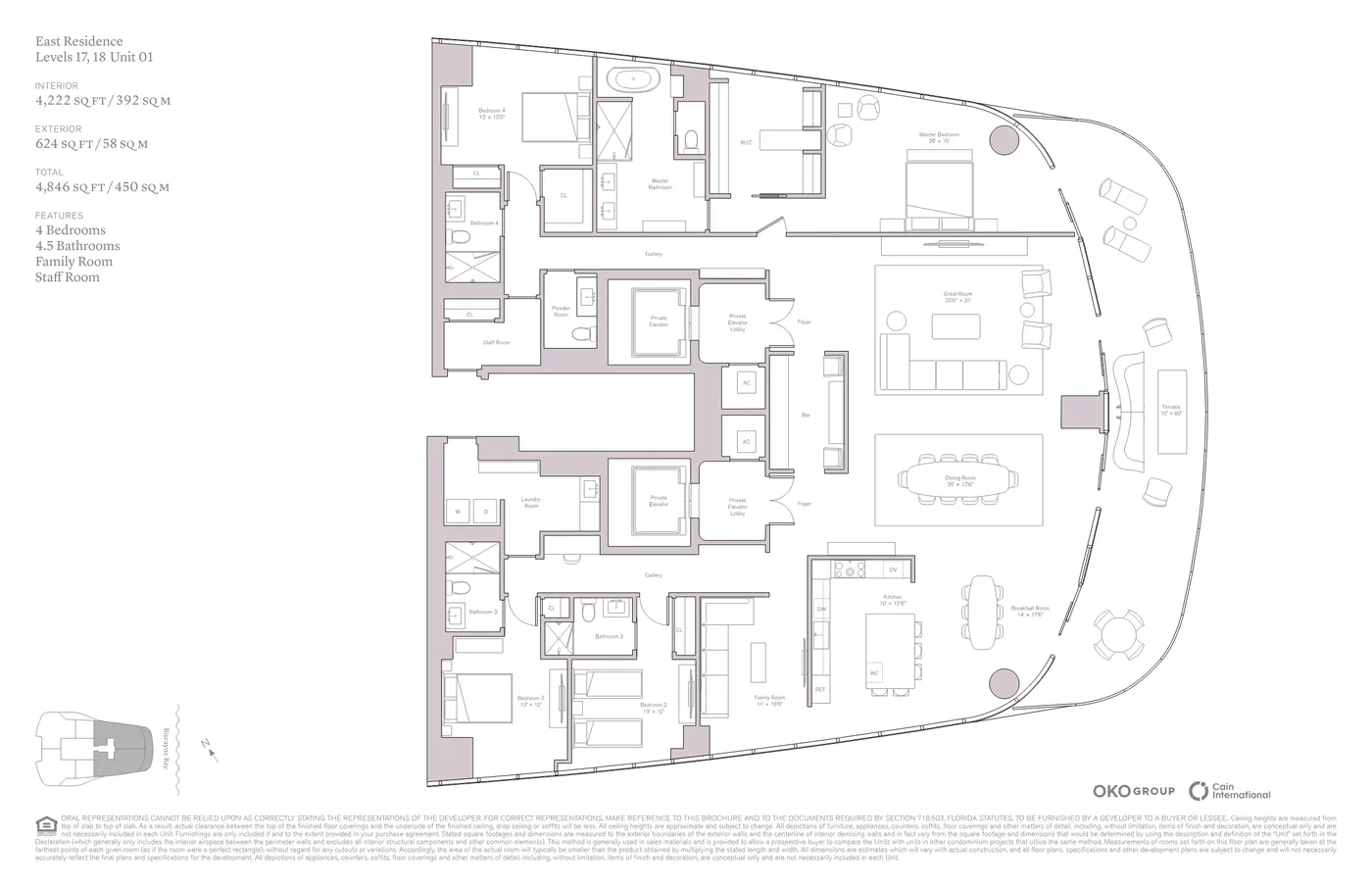 Una Residences floor plan Plan 5