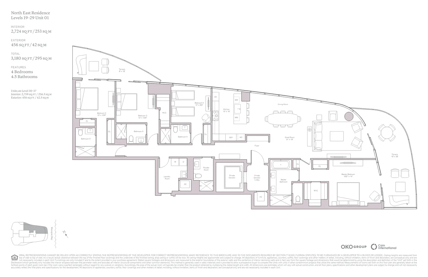 Una Residences floor plan Plan 6