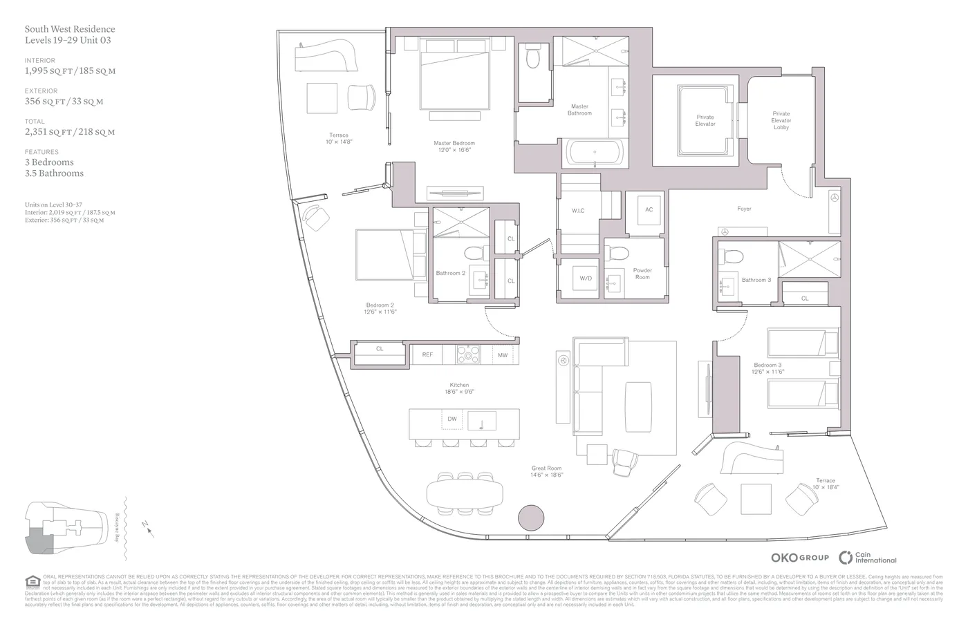 Una Residences floor plan Plan 8