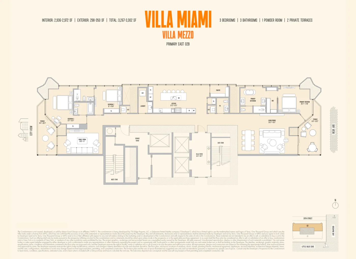Villa Miami floor plan Plan 4