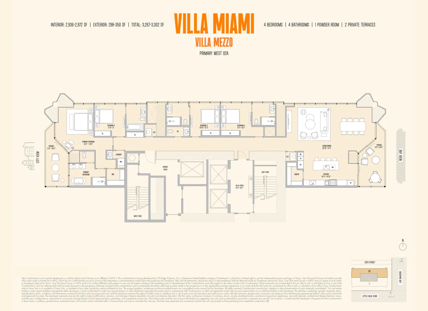 Villa Miami floor plan Plan 5