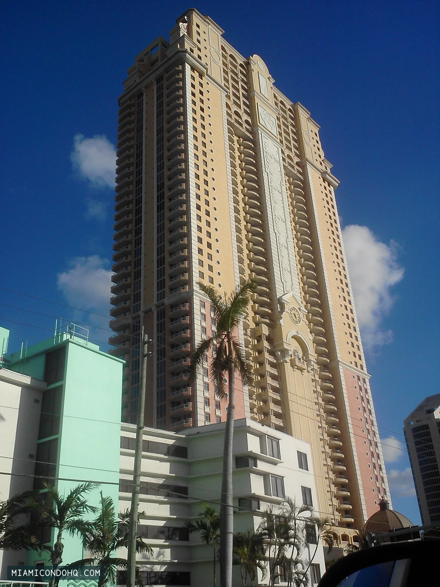 Acqualina Resort & Residences exterior, photographed 2012-01-20.