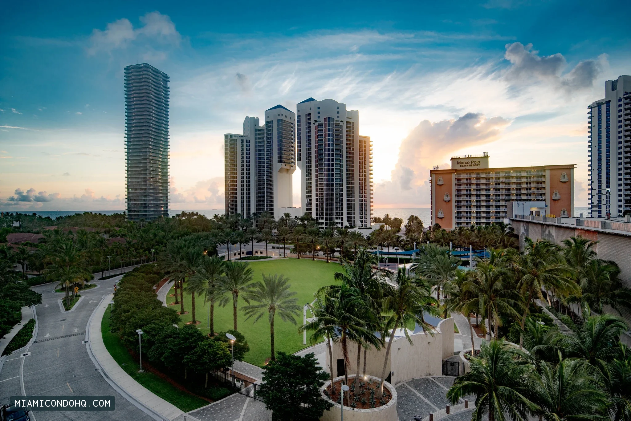 Regalia is the slender tower on the left in this Sunny Isles Beach view, photographed August 29, 2021.