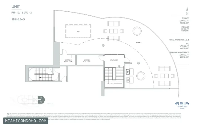 Aria on the Bay floor plan Floor plan 30