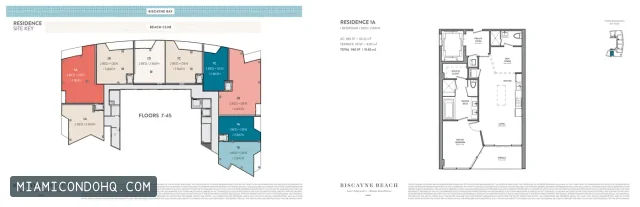 Biscayne Beach floor plan