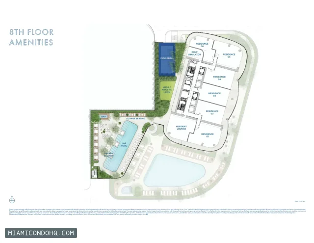 Cipriani Residences Miami floor plan Floor plan 25