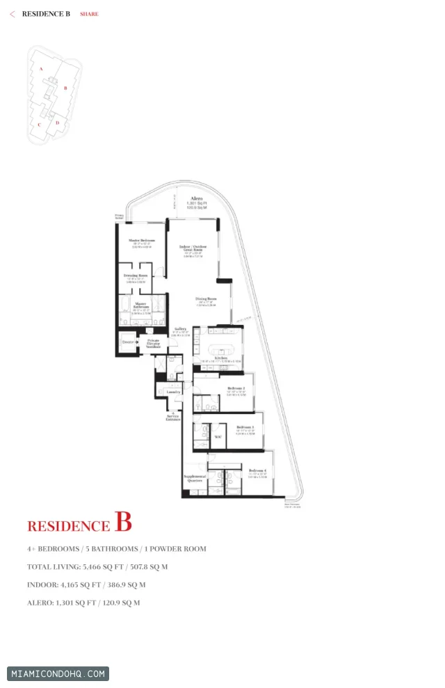 Faena House floor plan Floor plan 2