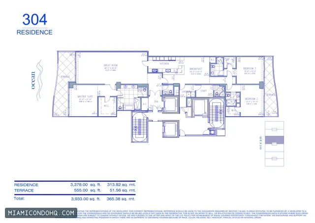 Fendi Chateau Residences floor plan Floor plan 9