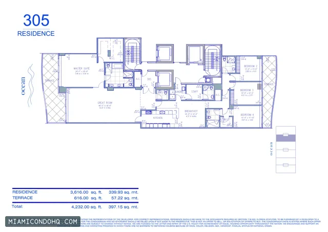 Fendi Chateau Residences floor plan Floor plan 10