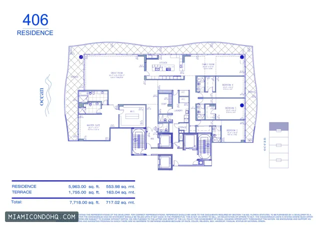 Fendi Chateau Residences floor plan Floor plan 17