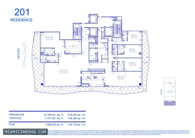 Fendi Chateau Residences floor plan Floor plan 1