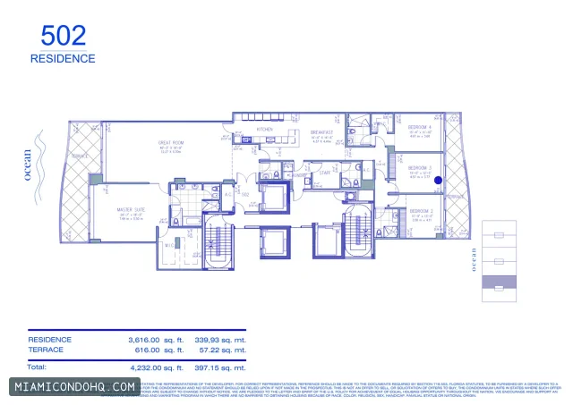 Fendi Chateau Residences floor plan Floor plan 19