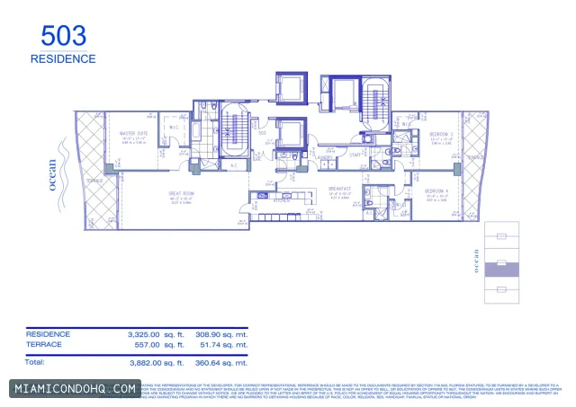 Fendi Chateau Residences floor plan Floor plan 20