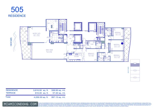 Fendi Chateau Residences floor plan Floor plan 22