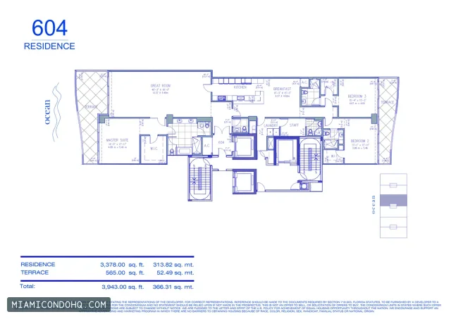 Fendi Chateau Residences floor plan Floor plan 27