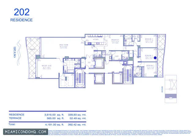 Fendi Chateau Residences floor plan Floor plan 2
