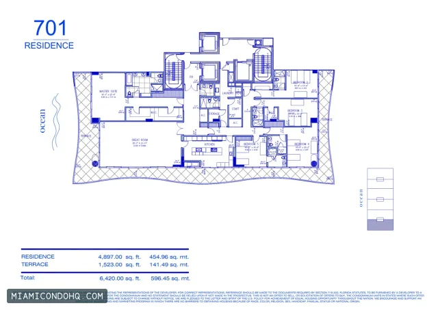 Fendi Chateau Residences floor plan Floor plan 30
