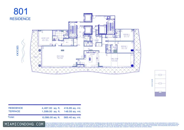Fendi Chateau Residences floor plan Floor plan 36