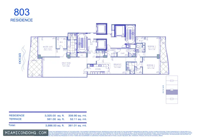 Fendi Chateau Residences floor plan Floor plan 38