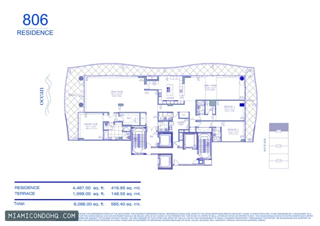 Fendi Chateau Residences floor plan Floor plan 41