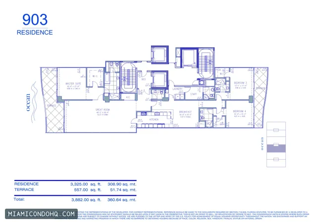 Fendi Chateau Residences floor plan Floor plan 44