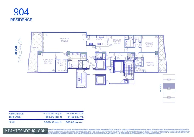Fendi Chateau Residences floor plan Floor plan 45
