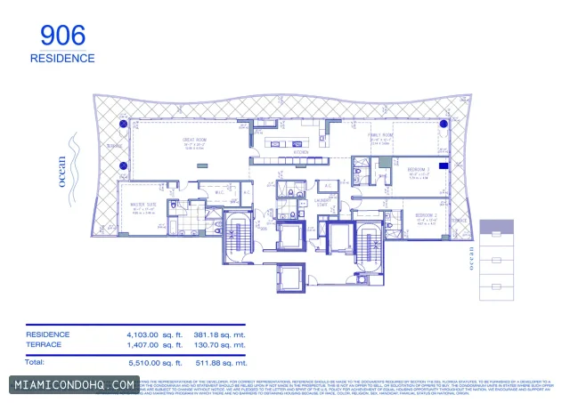 Fendi Chateau Residences floor plan Floor plan 47