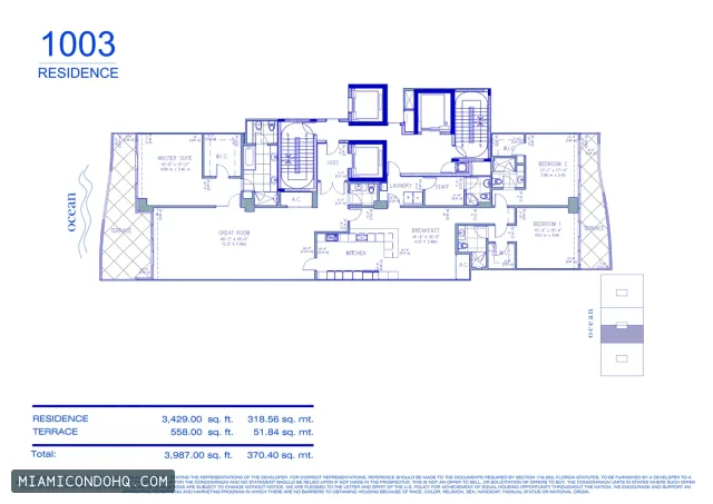Fendi Chateau Residences floor plan Floor plan 49