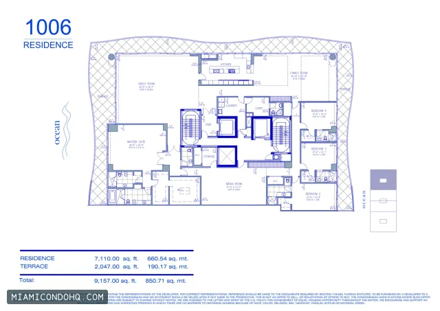 Fendi Chateau Residences floor plan Floor plan 51