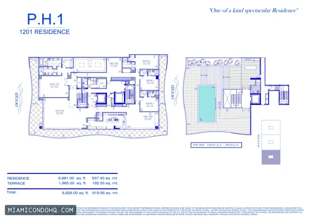 Fendi Chateau Residences floor plan Floor plan 56