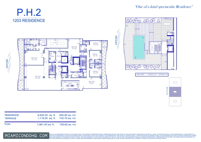 Fendi Chateau Residences floor plan Floor plan 57